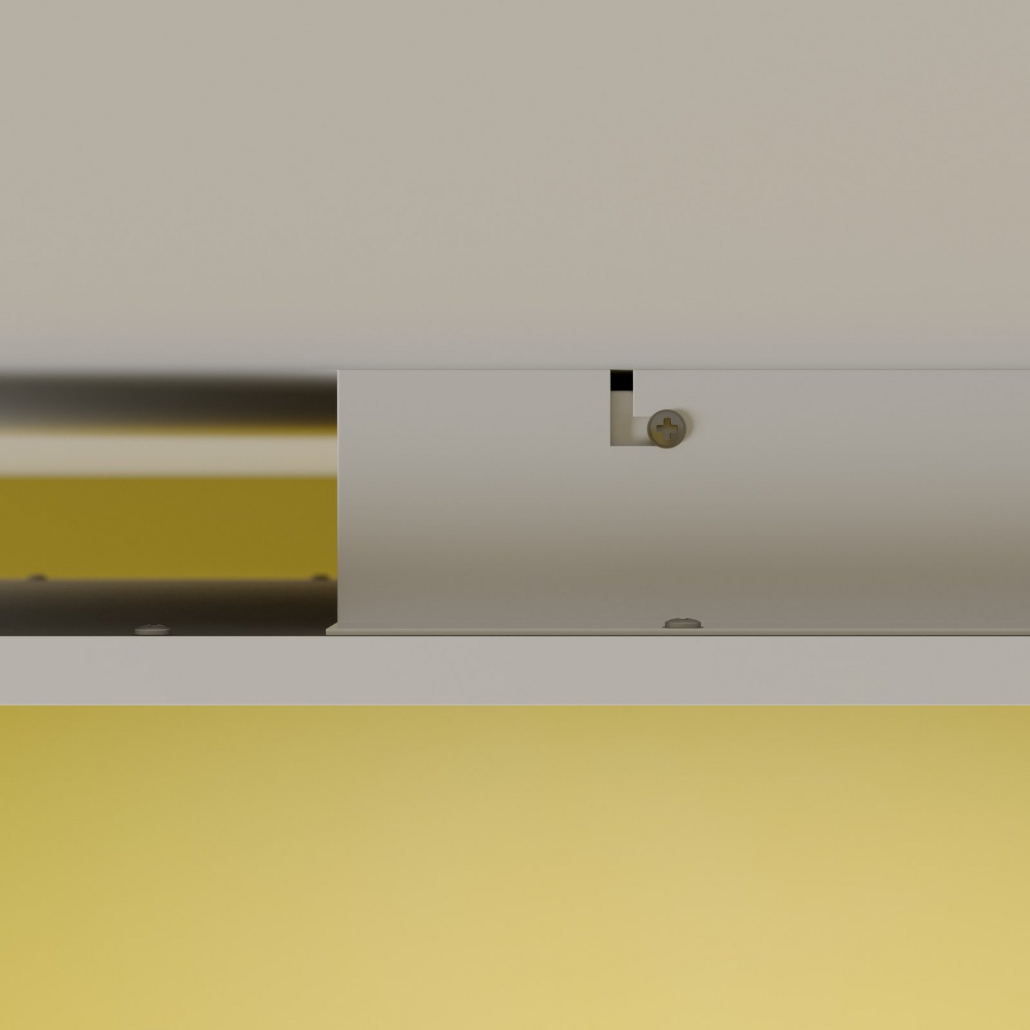 B-Ware Lindby Luay Led Panel Deckenlampe Deckenlampe Deckenpanel 30 X 80 Cm Weiß 26 W