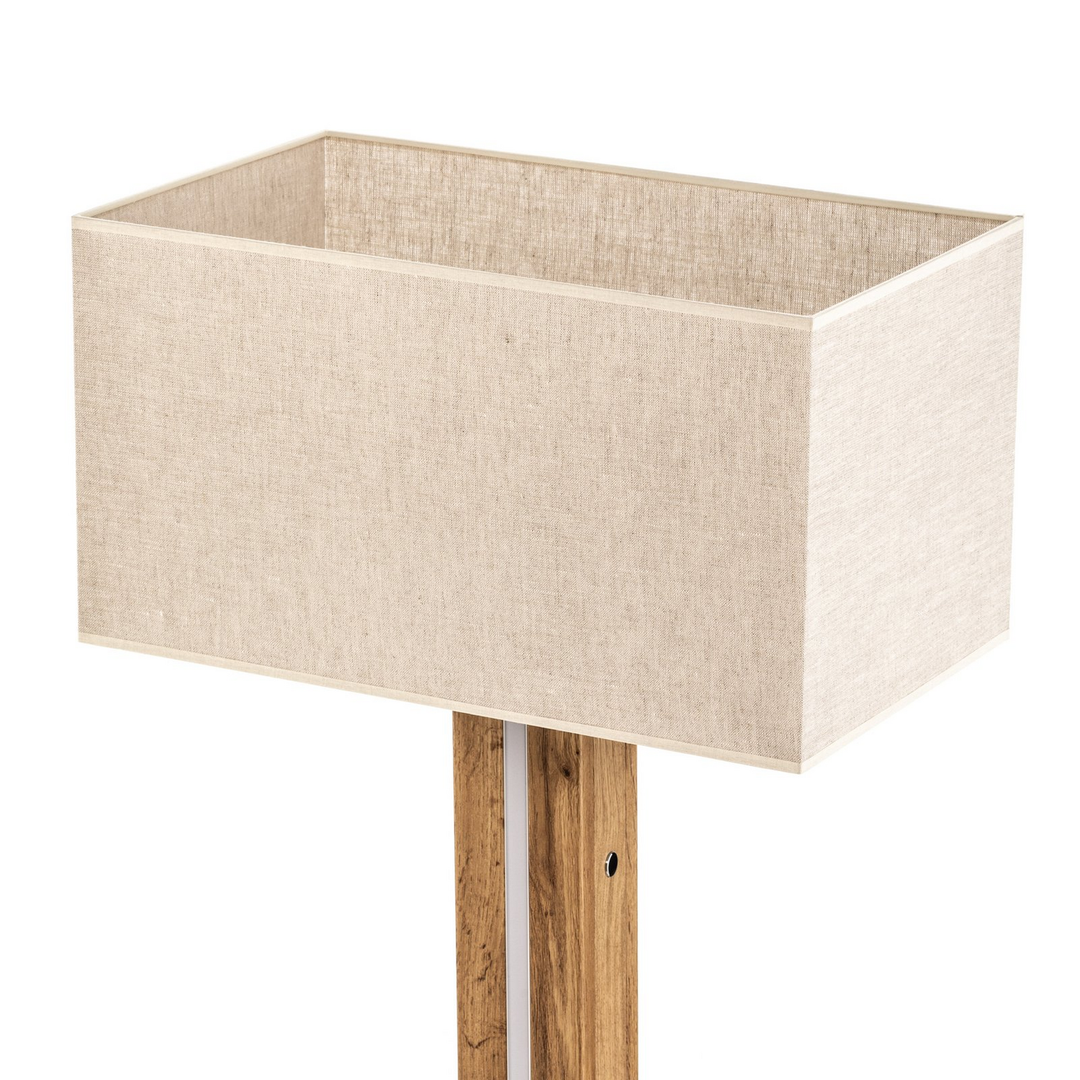 Euluna Stehlampe Elegance Stehleuchte Standleuchte Lampe Leuchte Dimmbar Beige   B-Ware - 5907642768464