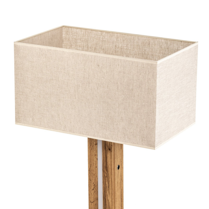 Euluna Stehlampe Elegance Stehleuchte Standleuchte Lampe Leuchte Dimmbar Beige   B-Ware - 5907642768464