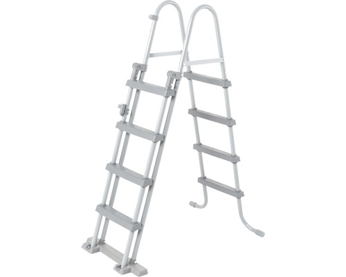 B-Ware Bestway Aufstellpool Framepool Set 488x244x122cm Sandfilter Chem Connect Leiter