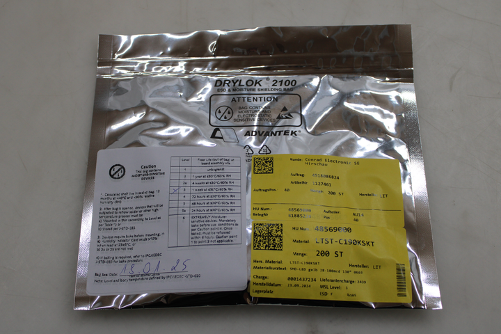 Lite On Ltst C190 Krkt Smd Led 0603 Rot 80 Mcd 130 ° 20 200 Stück