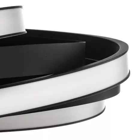 Plafonnier LED Euluna Zoya, lampe de plafond, luminaire, éclairage LED