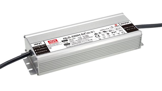 Mean Well HLG-320H-36 LED-Treiber LED-Trafo Konstantspannung Konstantstrom