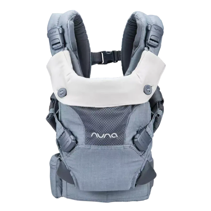 Nuna Cudl Softened Denim Trage Babytrage Kindertrage Neugeboreneneinsatz B-Ware