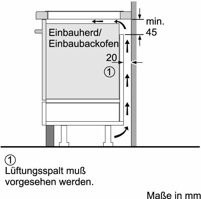 Neff N 70 Induktionskochfeld 80 cm Schwarz Autarkes Kochfeld Küchengerät Herd