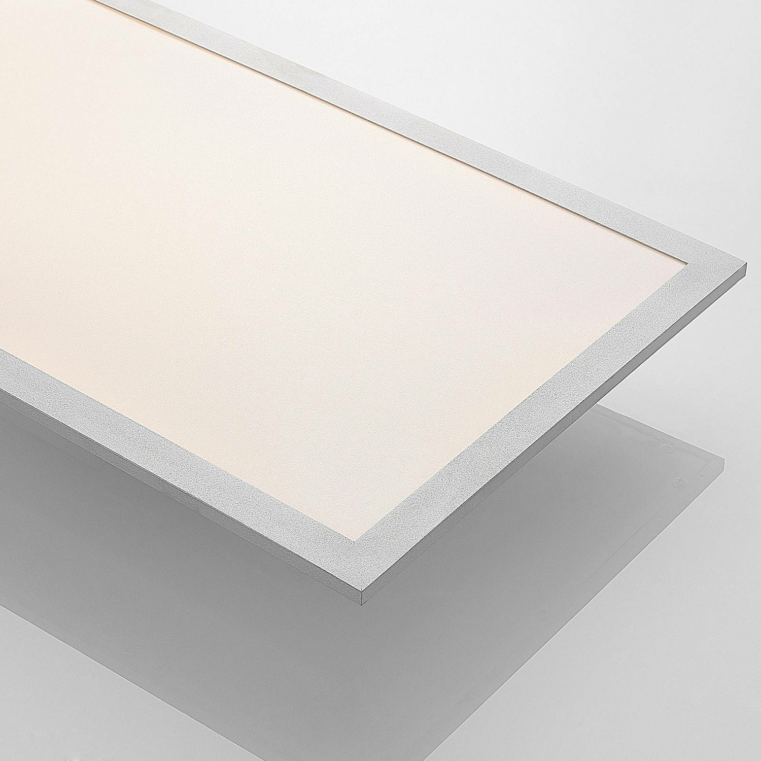 Lindby Stenley Led Panel Deckenlampe Deckenlampe Lampe 119 X 29 Cm Weiß Silber B-Ware - 4251096571479