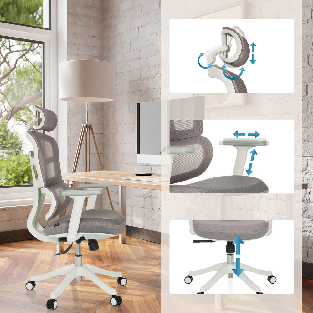 B-Ware Mybuero Ergomy I W Bürostuhl Drehstuhl Schreibtischstuhl Sitz Stuhl Büro Stuhl