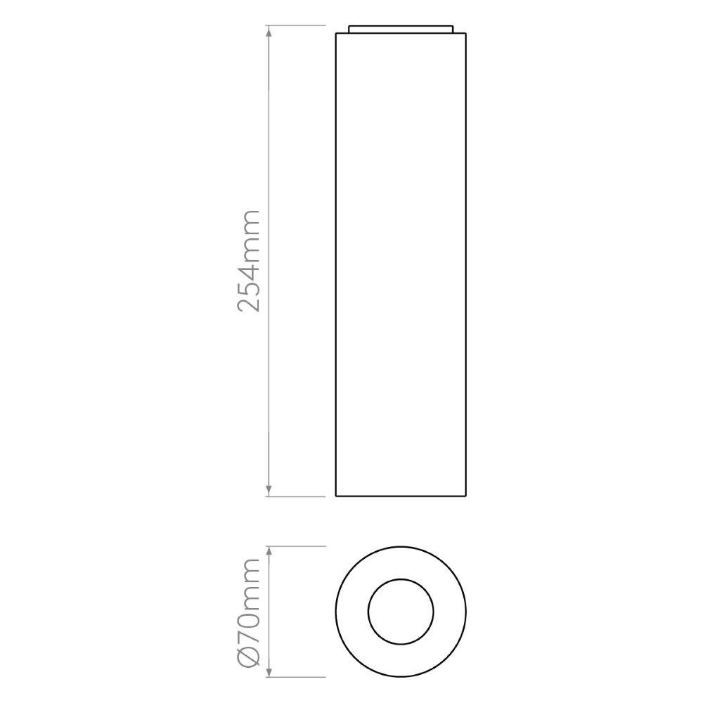 Astro Lighting Yuma Surface Led Deckenleuchte Deckenlampe Leuchte Schwarz Matt B-Ware - 5038856103670