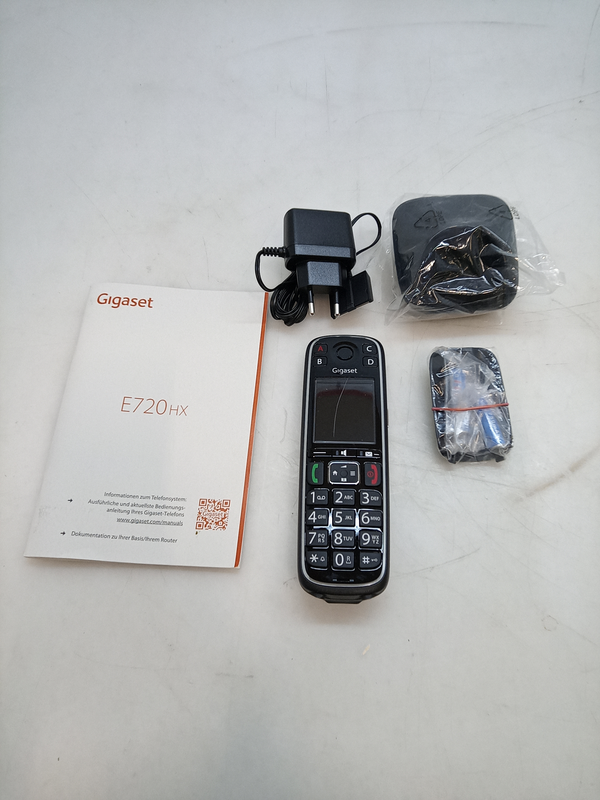 Gigaset E720 Hx Dect Gap Bluetooth Schnurloses Telefon Analog Siehe Text/Foto B-Ware