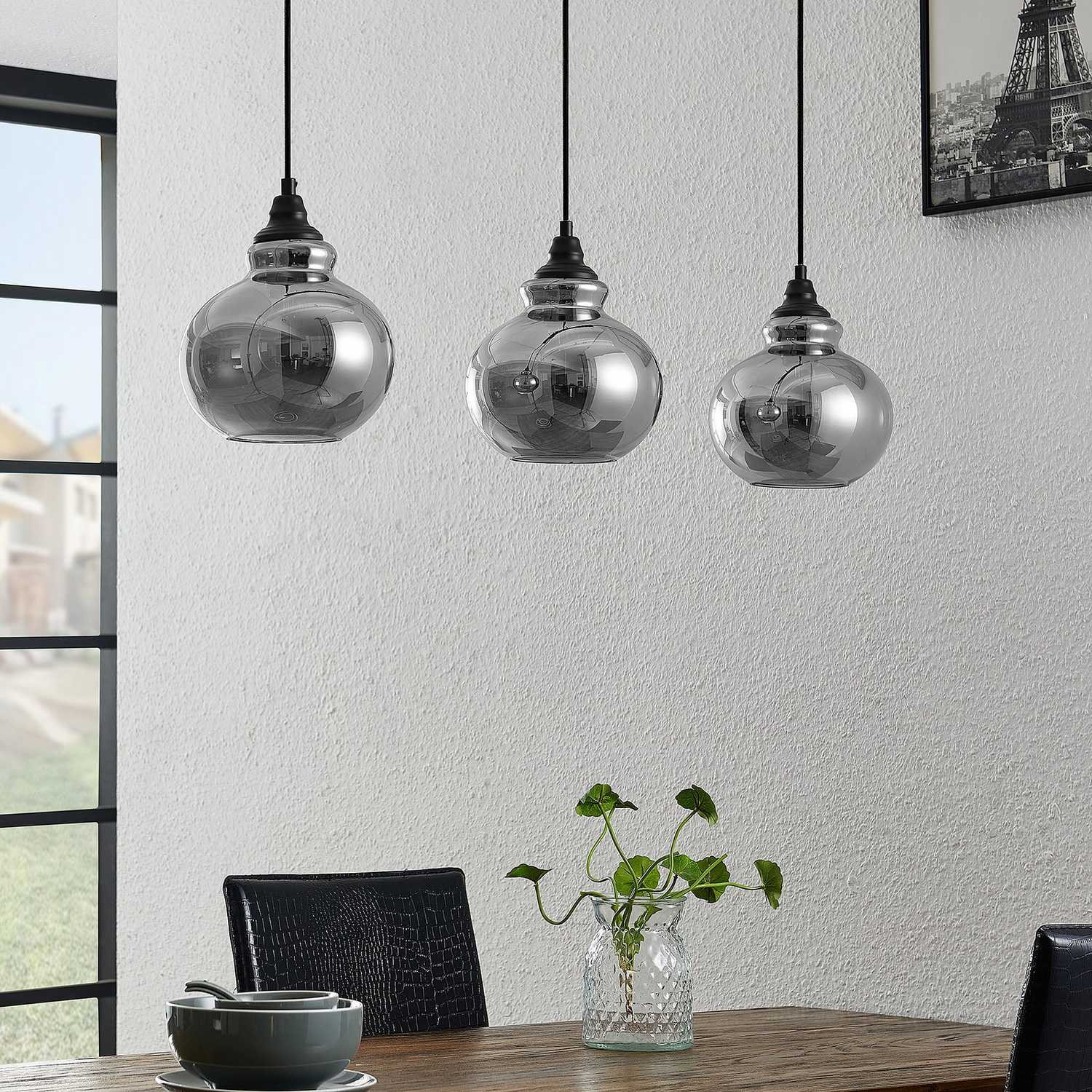 Lindby Temari Hängeleuchte Deckenlampe Pendelleuchte Deko Deckenlicht E27 3 Flg B-Ware - 4251096599107