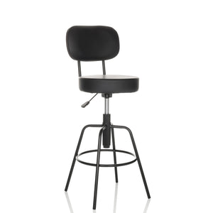 D-Ware hjh OFFICE Barhocker Tresenhocker DISC HIGH Kunstleder schwarz 69-82cm