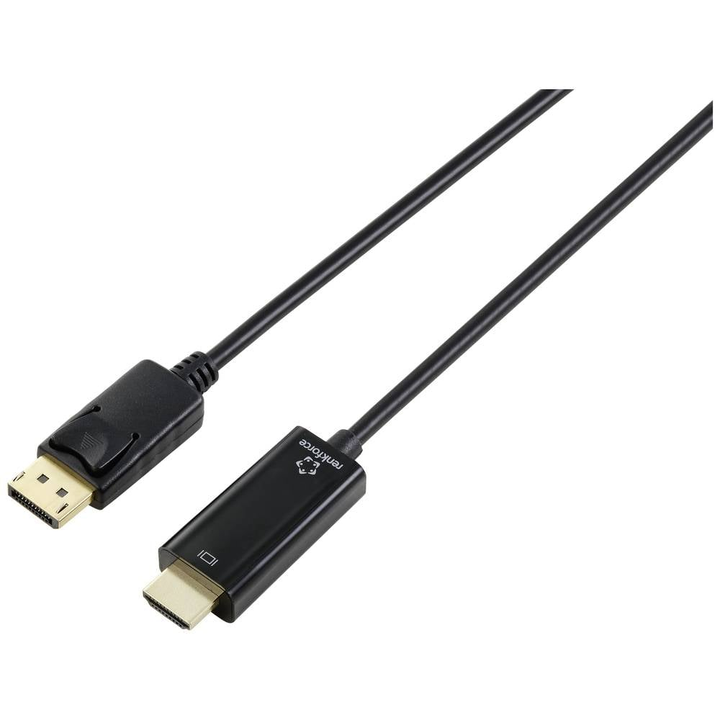 Renkforce DisplayPort / HDMI Adapterkabel Kabel Stecker Adapterstecker 4 STÜCK