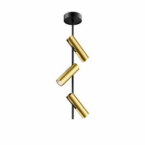 B-Ware Euluna Deckenspot Leda 3 Deckenlampe Deckenlicht GU10 dreiflammig schwarz g110