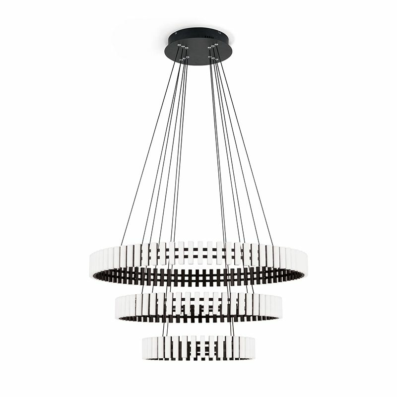 B-Ware Led Pendelleuchte Mansion, Dimmbar Lampe Leuchte Ip20 126 W 230 V Led Eisen Alu