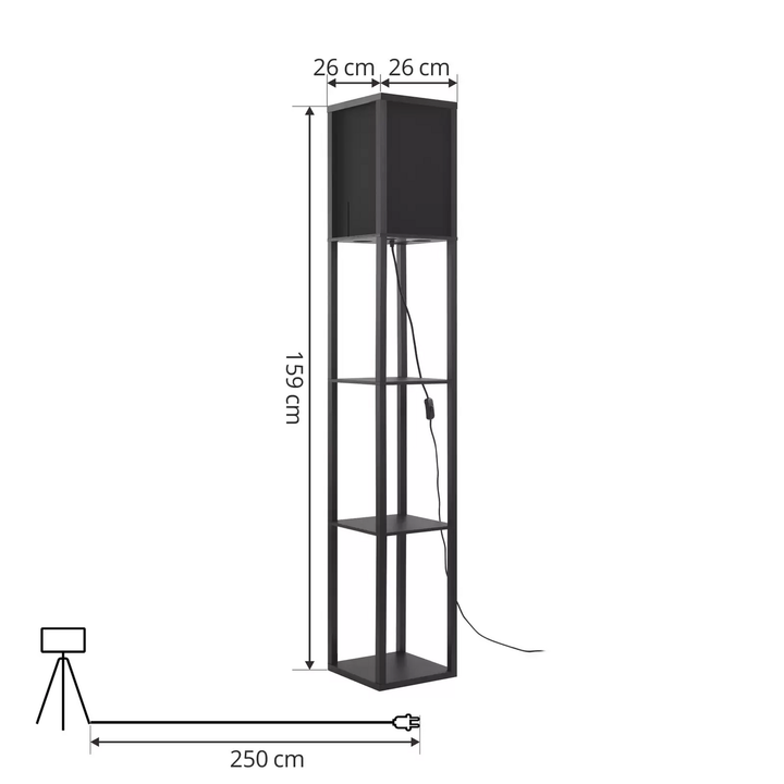 Lindby Birta Stehleuchte Stehlampe Schreibtischlampe Schreibtischleuchte Leuc384 B-Ware - 4251911772807