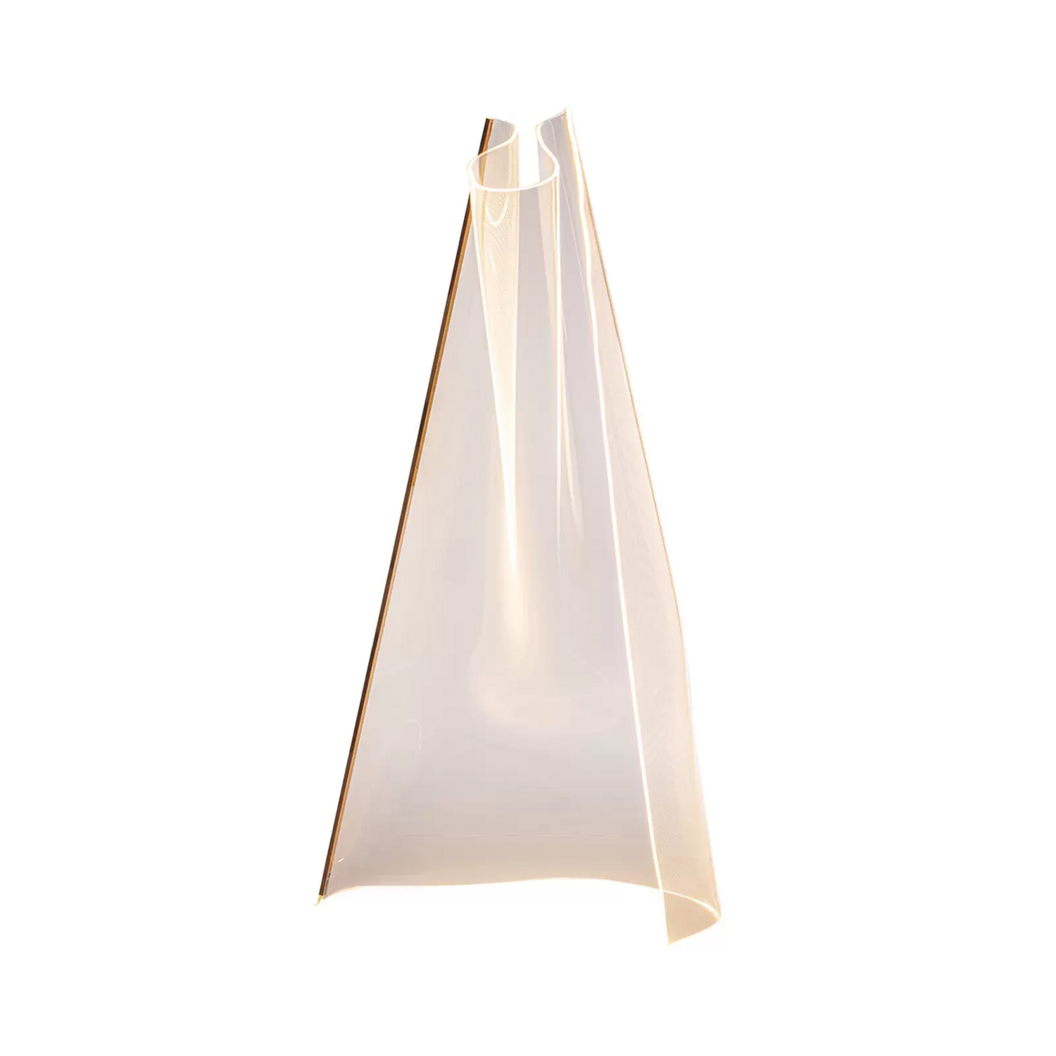 Schuller Valencia LED-Stehleuchte Velos roségold organisch geformt Stehlampe
