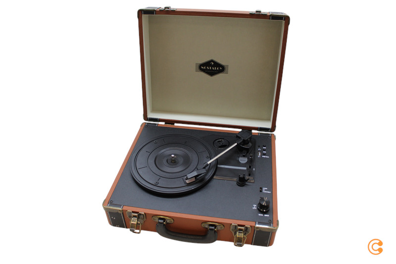 Auna Jerry Lee Bt Turntable Recording Plattenspieler Platten Spieler Defektware D-Ware
