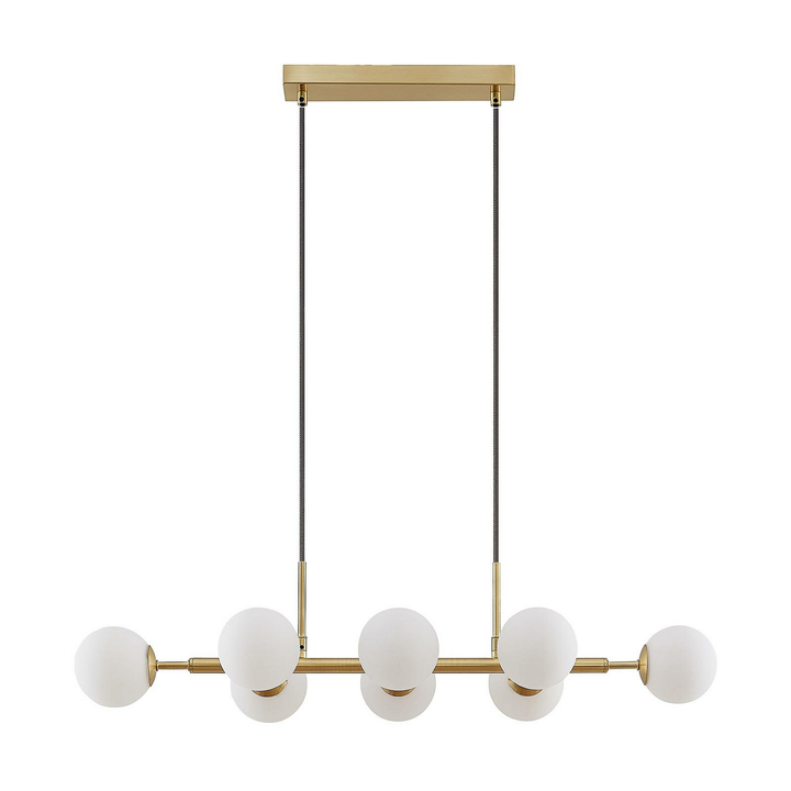 Lindby Kiamo Hängeleuchte Pendelleuchte Deckenlampe Leuchte Glasschirme Opal B-Ware