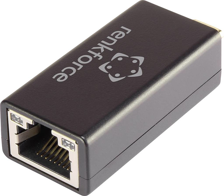 Renkforce Netzwerkadapter 1 Gbit/s USB-C USB 3.1, LAN (10/100/1000 2 STÜCK