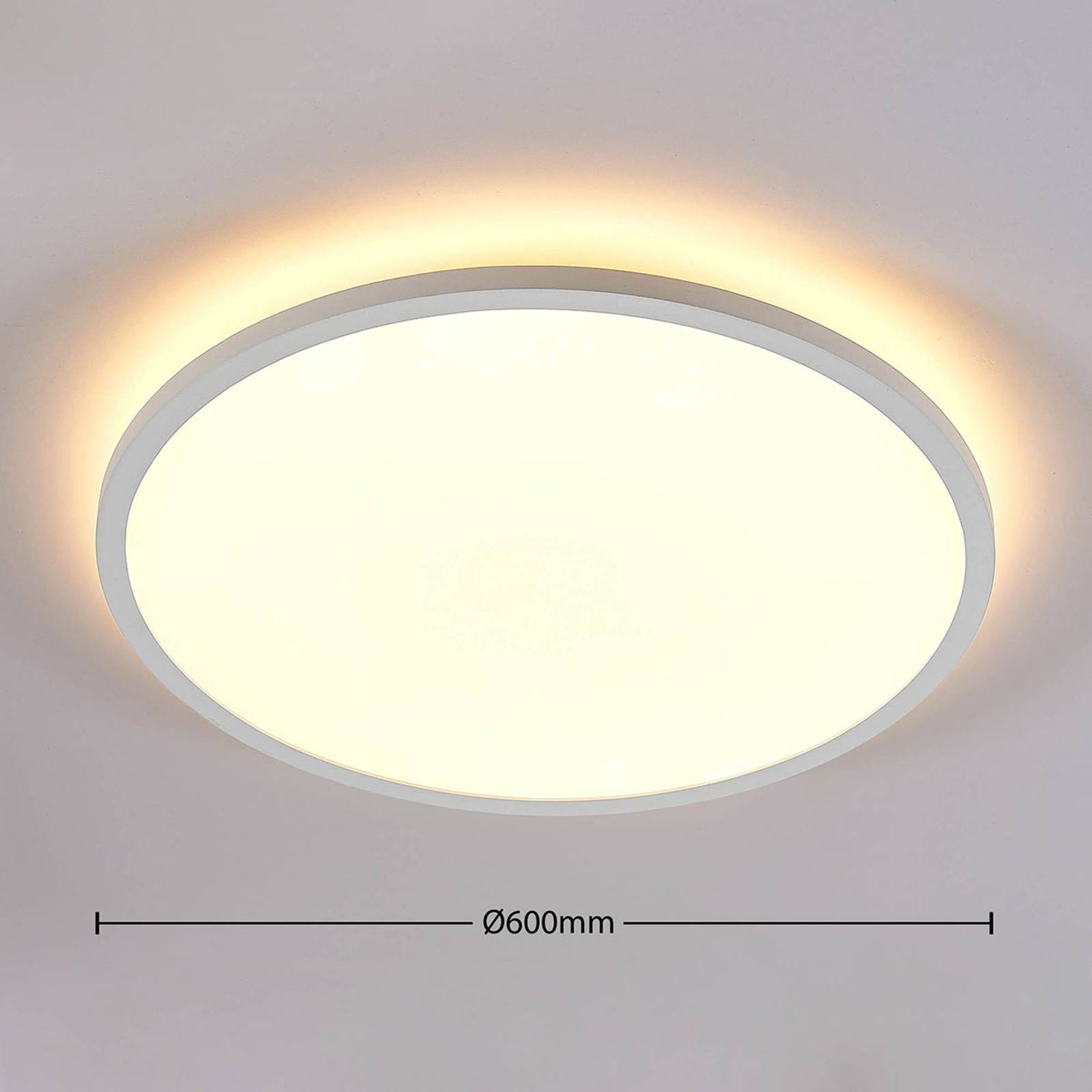 Arcchio LED Panel Leuchte Licht weiß dimmbar Fernbedienung Aluminium Kunststoff - 8502193106738