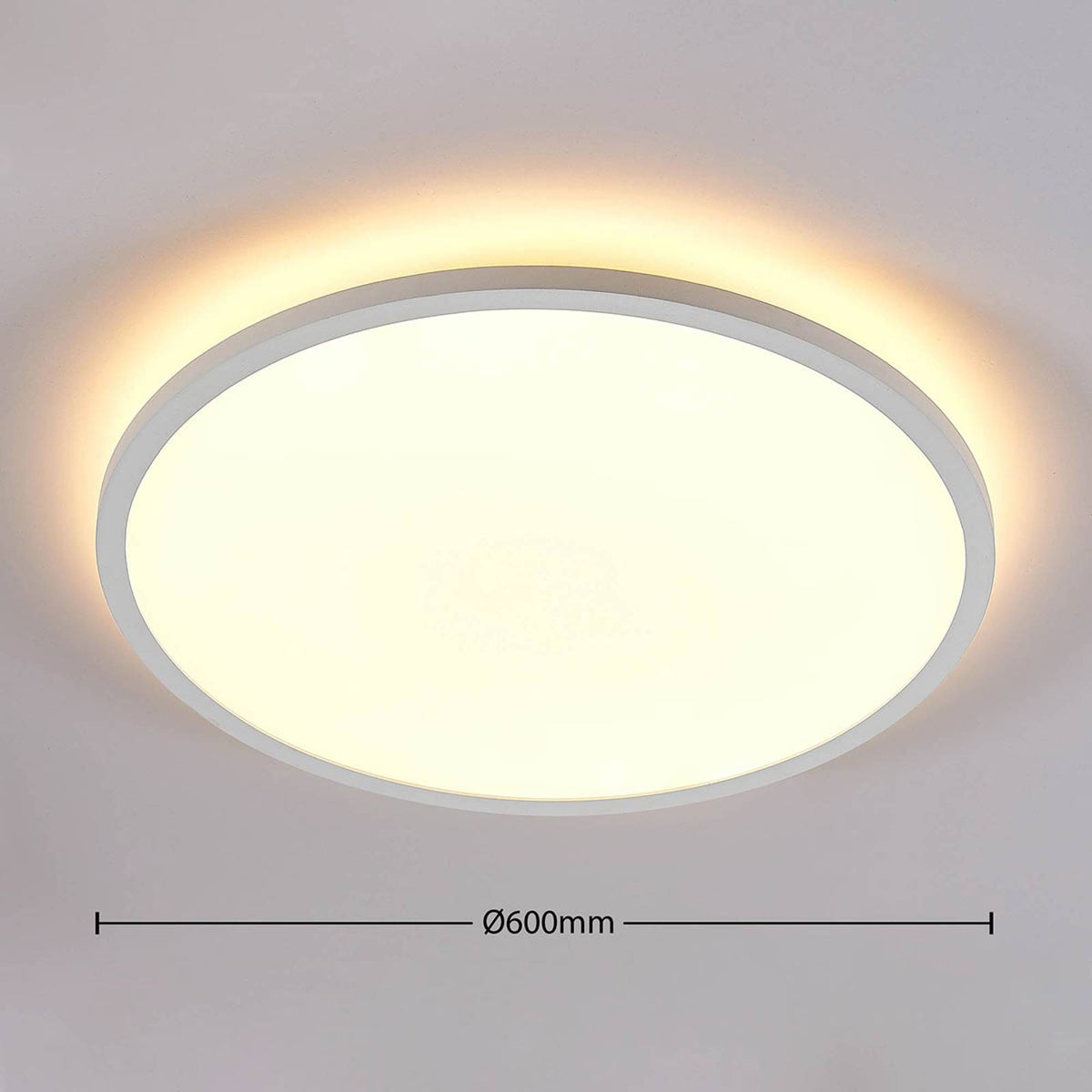 Arcchio LED Panel Leuchte Licht weiß dimmbar Fernbedienung Aluminium Kunststoff - 8502193106738