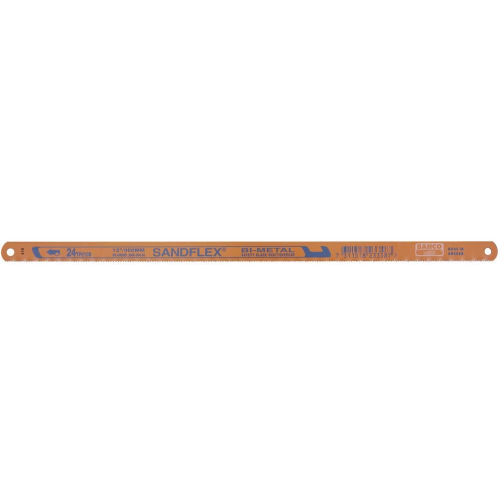Bahco Metall-Handsägeblätter Sägeblatt Metallsägeblatt 300 mm 24 Zähne 2er-Pack - 7311518233624
