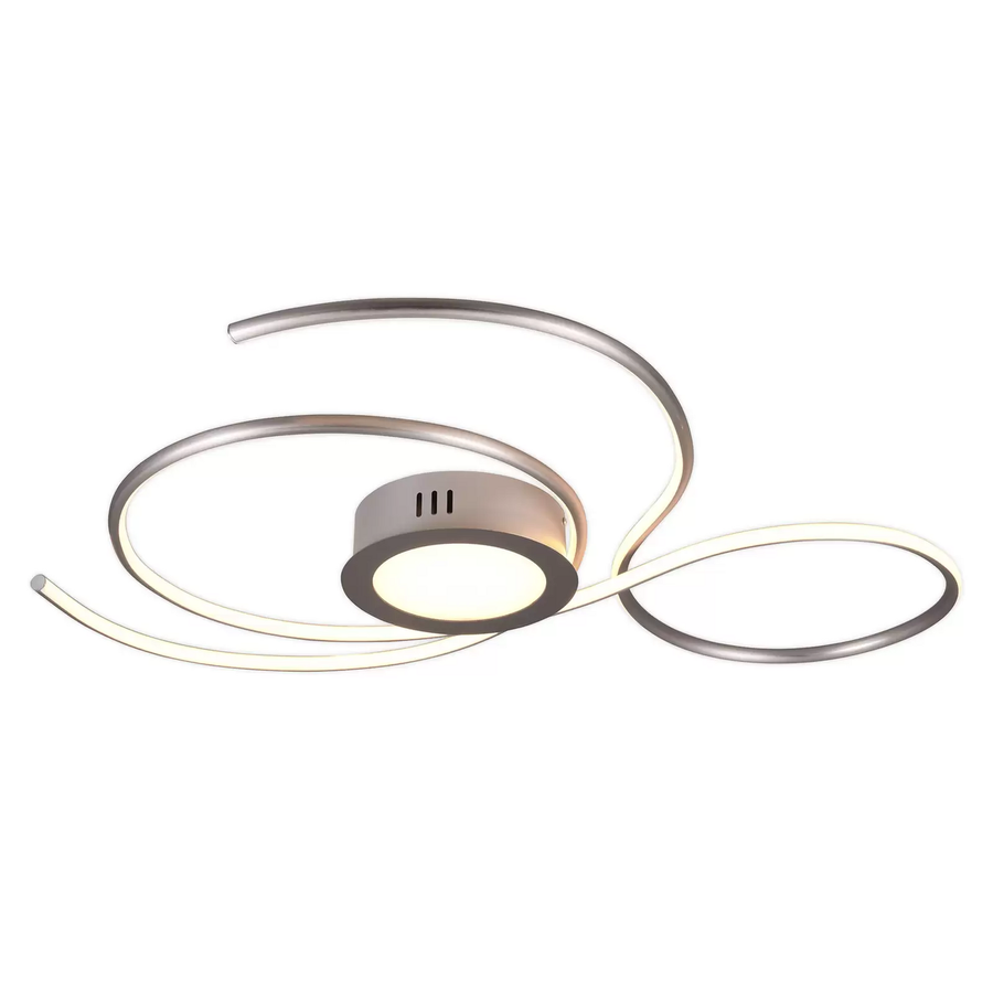 Trio Lighting Led Deckenlampe Jive 80 Cm Nickel Deckenleuchte Lampe Leuchte Spot B-Ware - 4017807506266