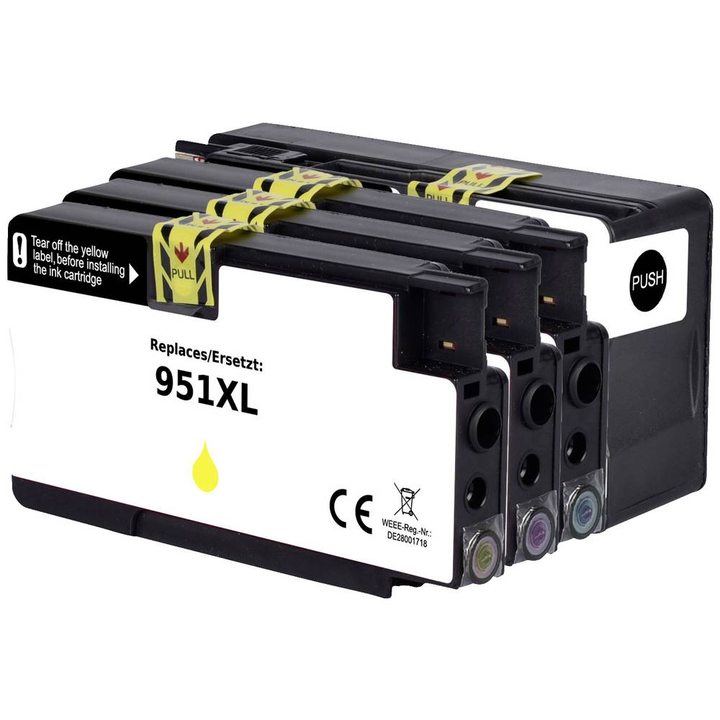 Renkforce Druckerpatrone Ersetzt Hp 950 Xl 951 Xl C2 P43 Ae Cn045 Ae Cn046 Ae Patrone B-Ware - 4064161253350