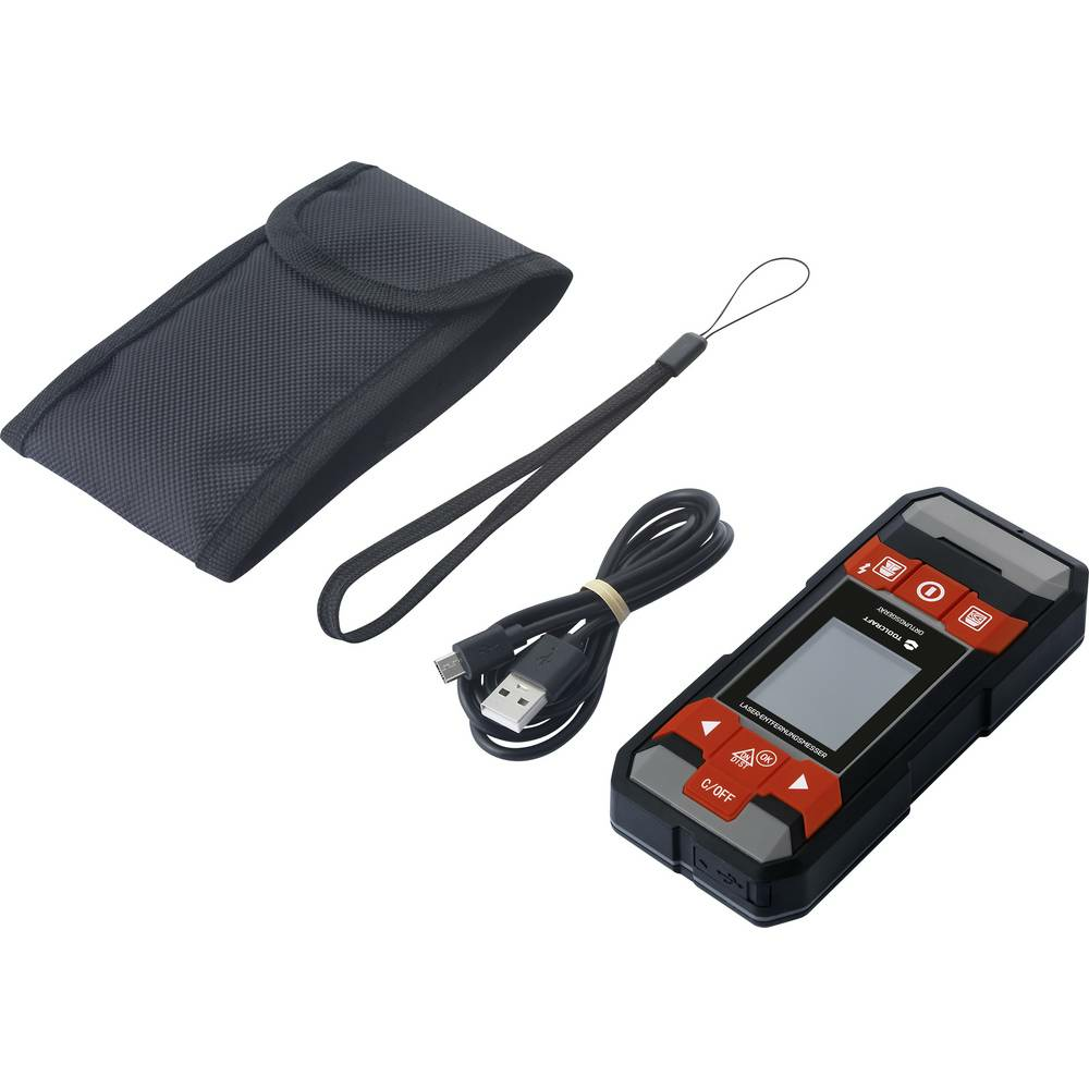 Toolcraft Ortungsgerät Inkl. Laser Entfernungsmesser Ldm D30 Messgerät Ortung B-Ware
