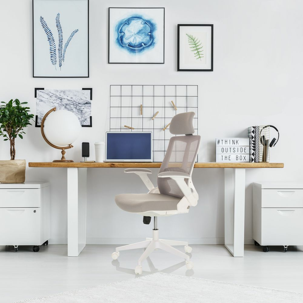 B-Ware Hjh Office Vendo W Home Office Bürostuhl Grau Drehstuhl Arbeitsstuhl Stuhl B66
