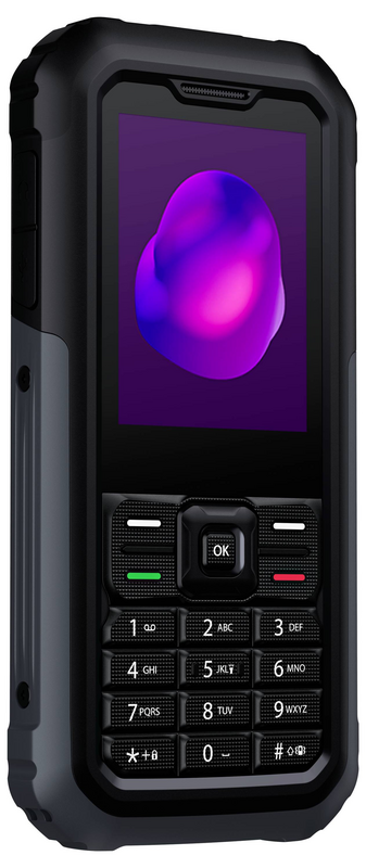 B-Ware Tcl 3189 Outdoor Handy Grau Tastenhandy Tastentelefon Mobiles Telefon Handy