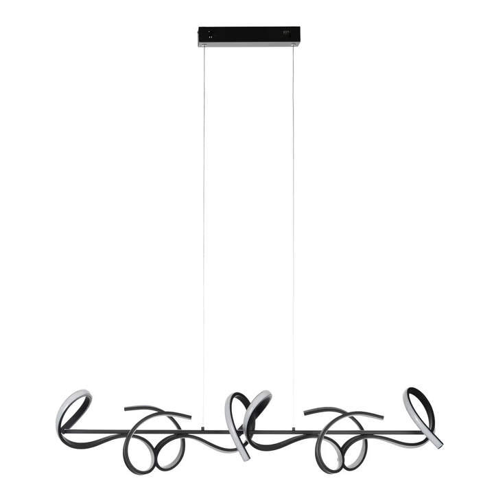 Lindby Zaylee Led Hängelampe Dimmbar Schwarz Pendelleuchte Leucht Deckenlampe B-Ware - 7620095