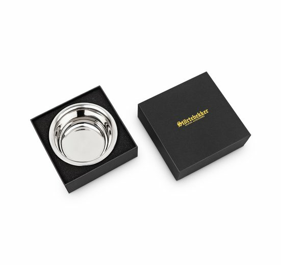 Bol à raser Störtebekker, soin de la barbe, porte-savon à raser, acier inoxydable 322