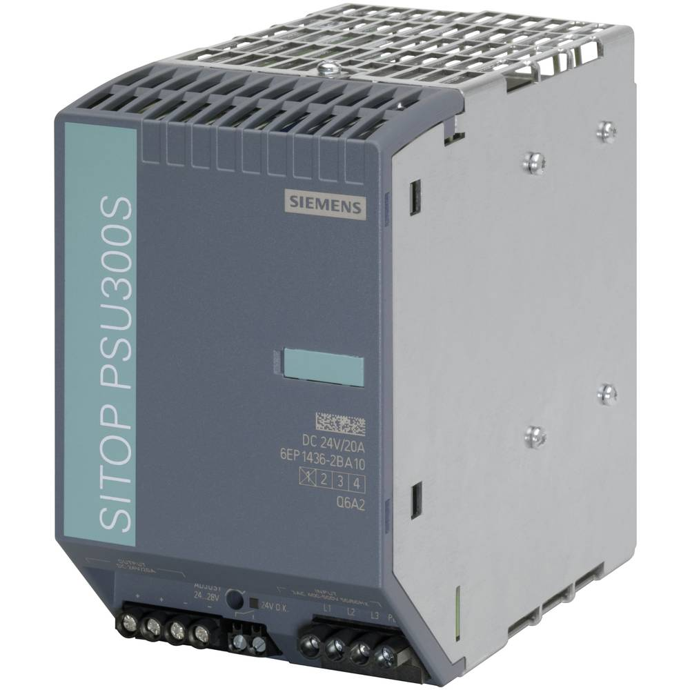 SIEMENS AG 6EP14362BA10 SITOP PSU300S 20A SPS-Verkabelungssystem Gehäuse SPS