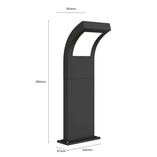 Arcchio Advik Led Wegelampe Wegleuchte Außenleuchte Lampe Leuchte 60 Cm Außen B-Ware - 4251096566345