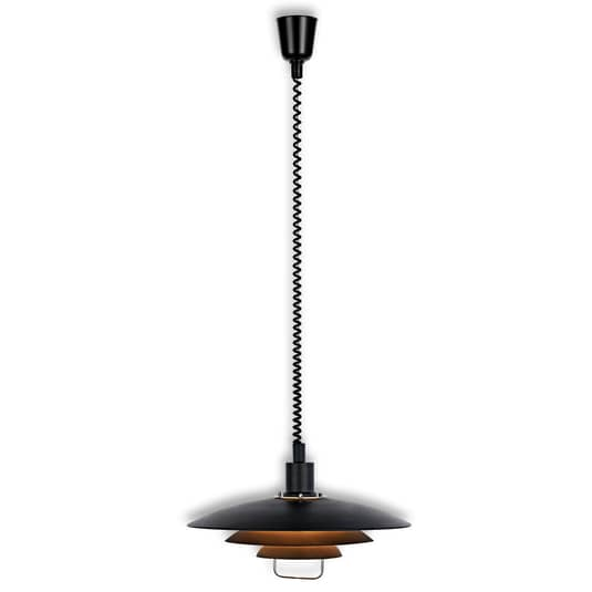 Markslöjd Schwarze Hängeleuchte Kirkenes Pendelleuchte Deckenlampe Deckenlampe B-Ware - 7330024528079