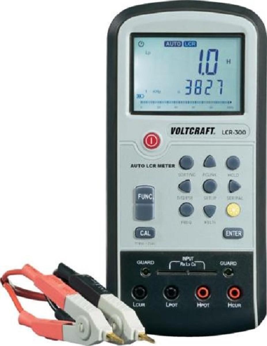 Voltcraft Lcr 300 Komponententester Digital Lcr Messgerät Cat I Anzeige Gerät B-Ware