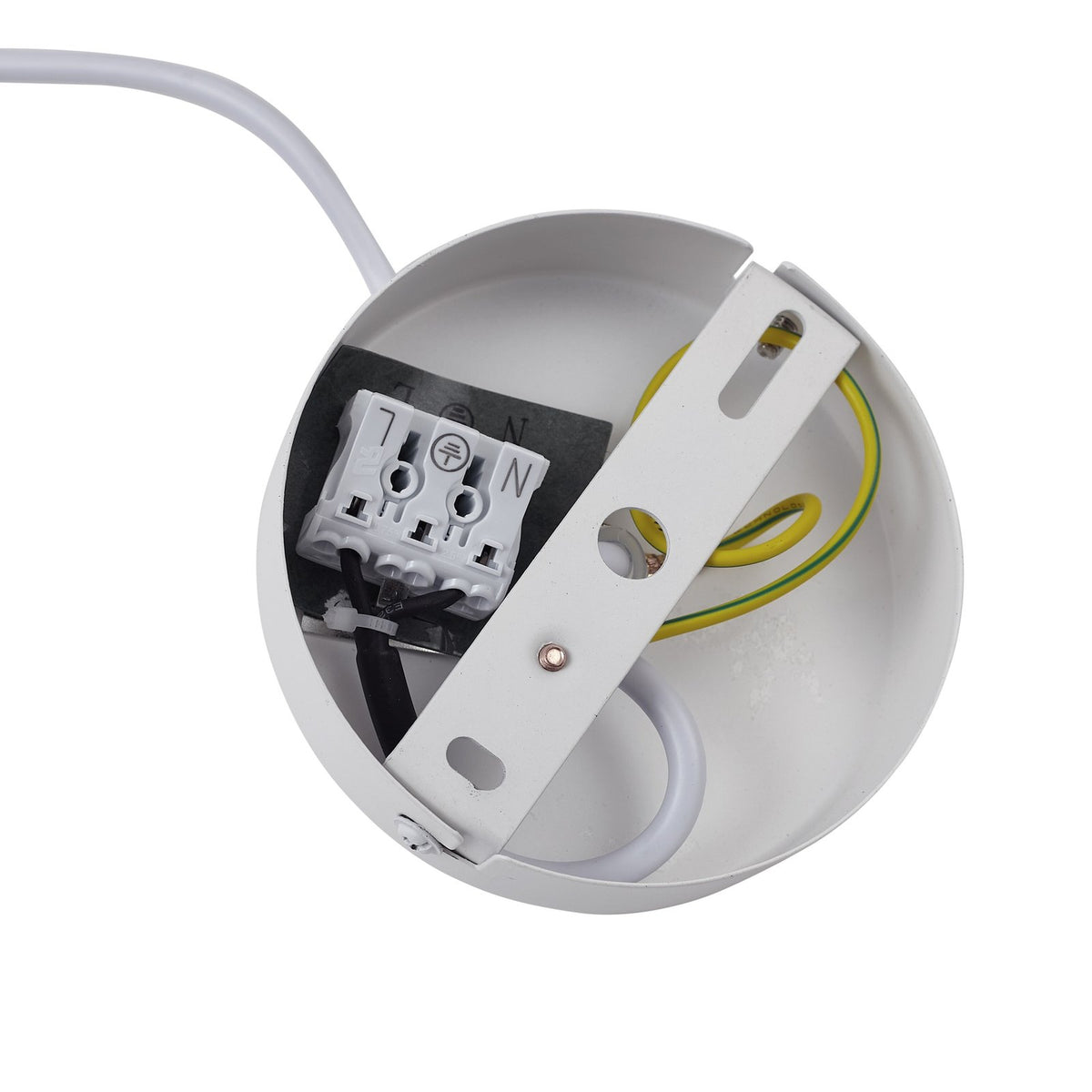Lindby Hängeleuchte Helin LED Pendelleuchte Lampe dimmbar weiß 38cm hoch - 4251911793796