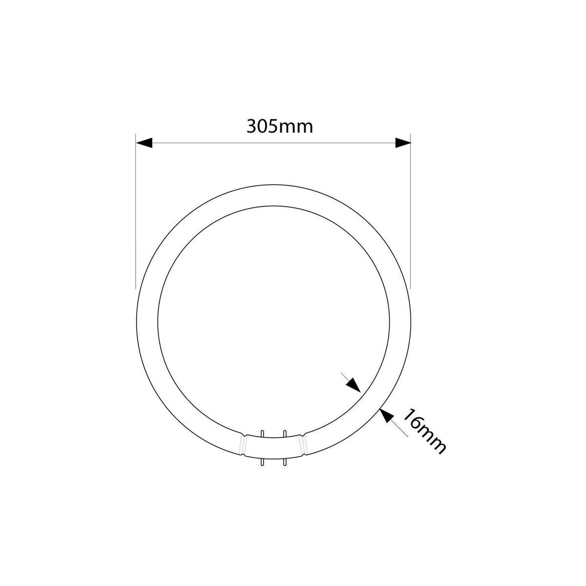 Philips Leuchtstofflampe TL5-C Rundleuchte 830 warmwhite 2GX13 Circular Pro 40W - 8711500640970