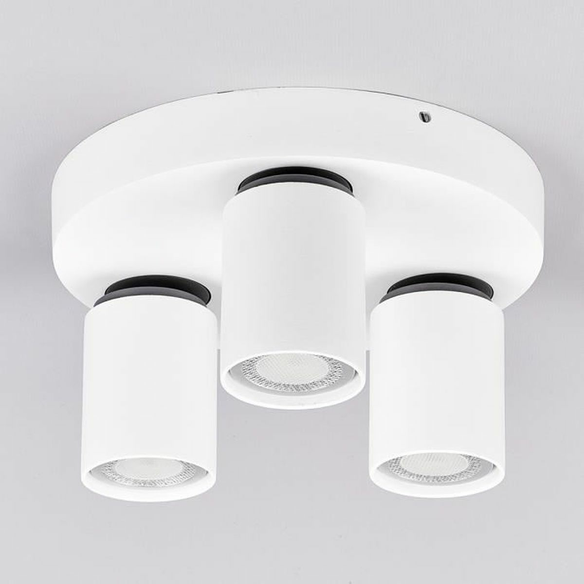 B-Ware Lampenwelt 3 Flammiges Led Deckenrondell Deckenlampe Lampe Leuchte Decke Sean - 4251096509588