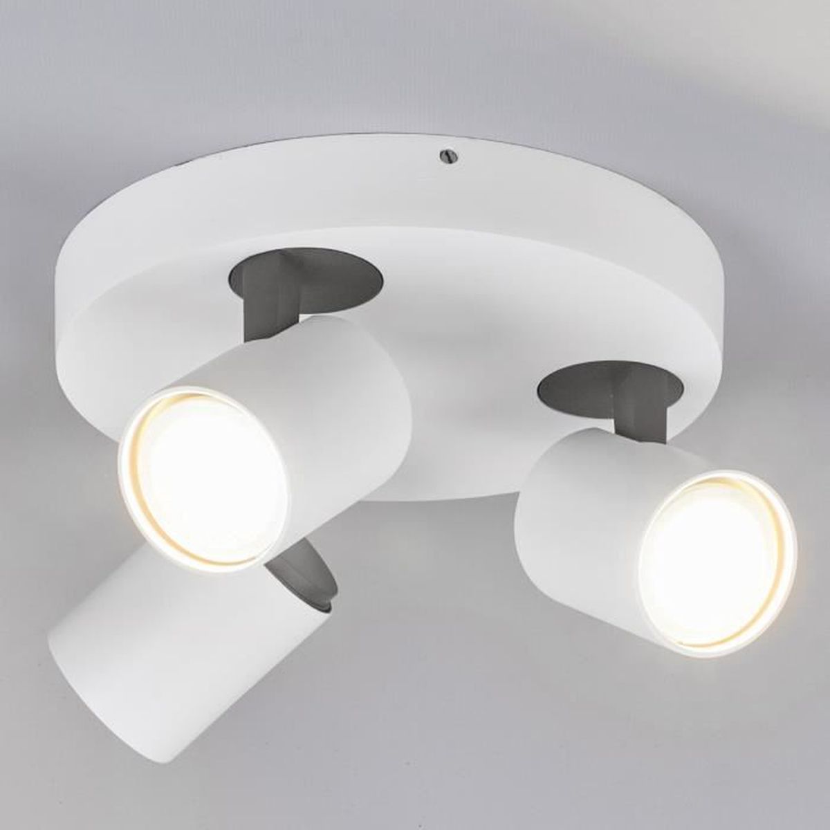 Lampenwelt 3-flammiges LED-Deckenrondell Deckenlampe Lampe Leuchte Decke Sean - 4251096509588