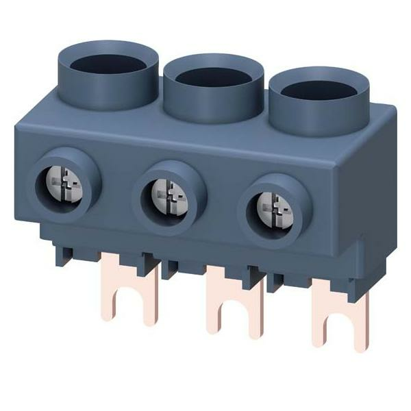 B-Ware Siemens 3 Phasen Einspeiseklemme Hauptleitungsklemme Abzweigklemme 6 Stück - 4011209718890