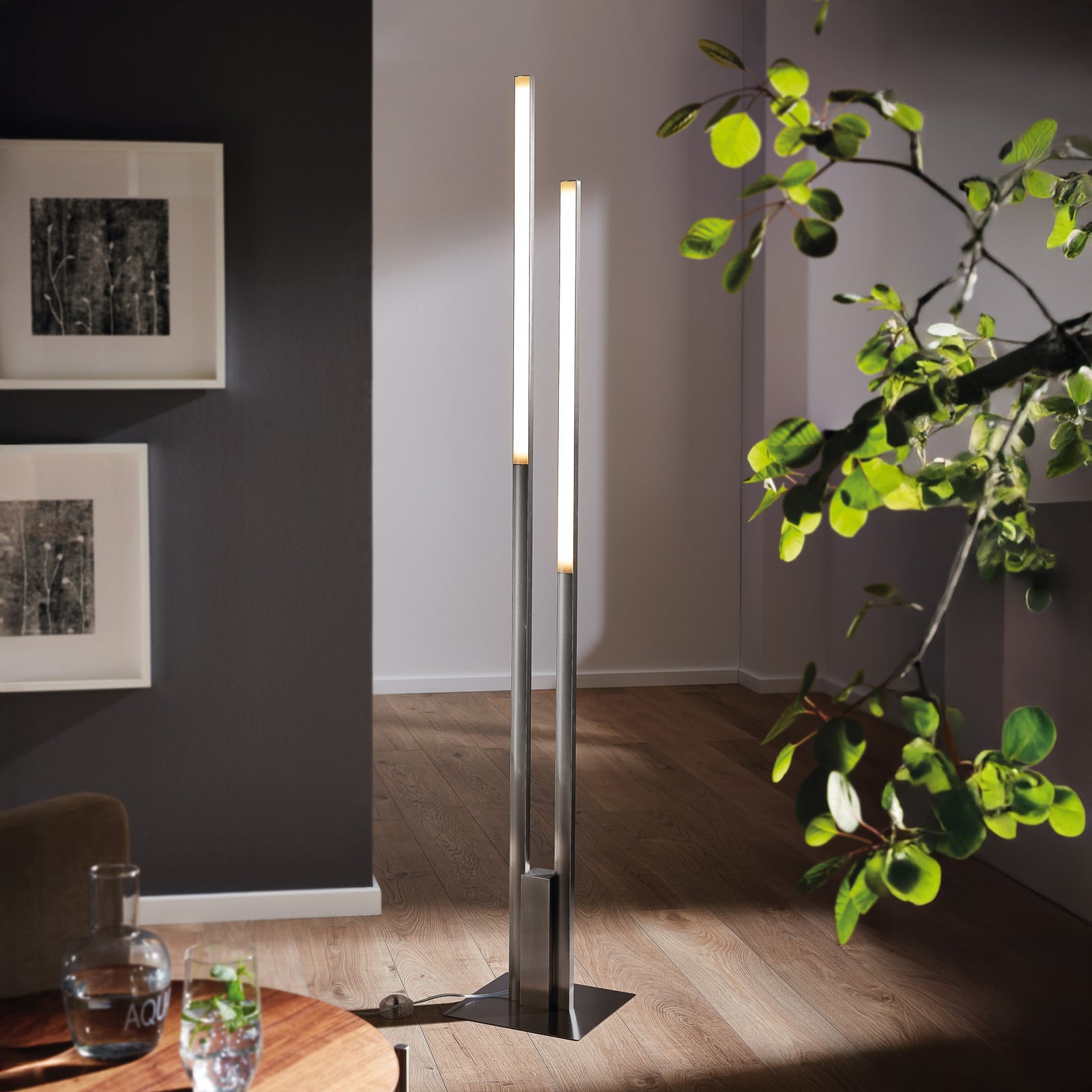 EGLO connect Stehleuchte Fraioli-Z LED dimmbar Lampe Lichtfarbe warmweiß - 9008606223558