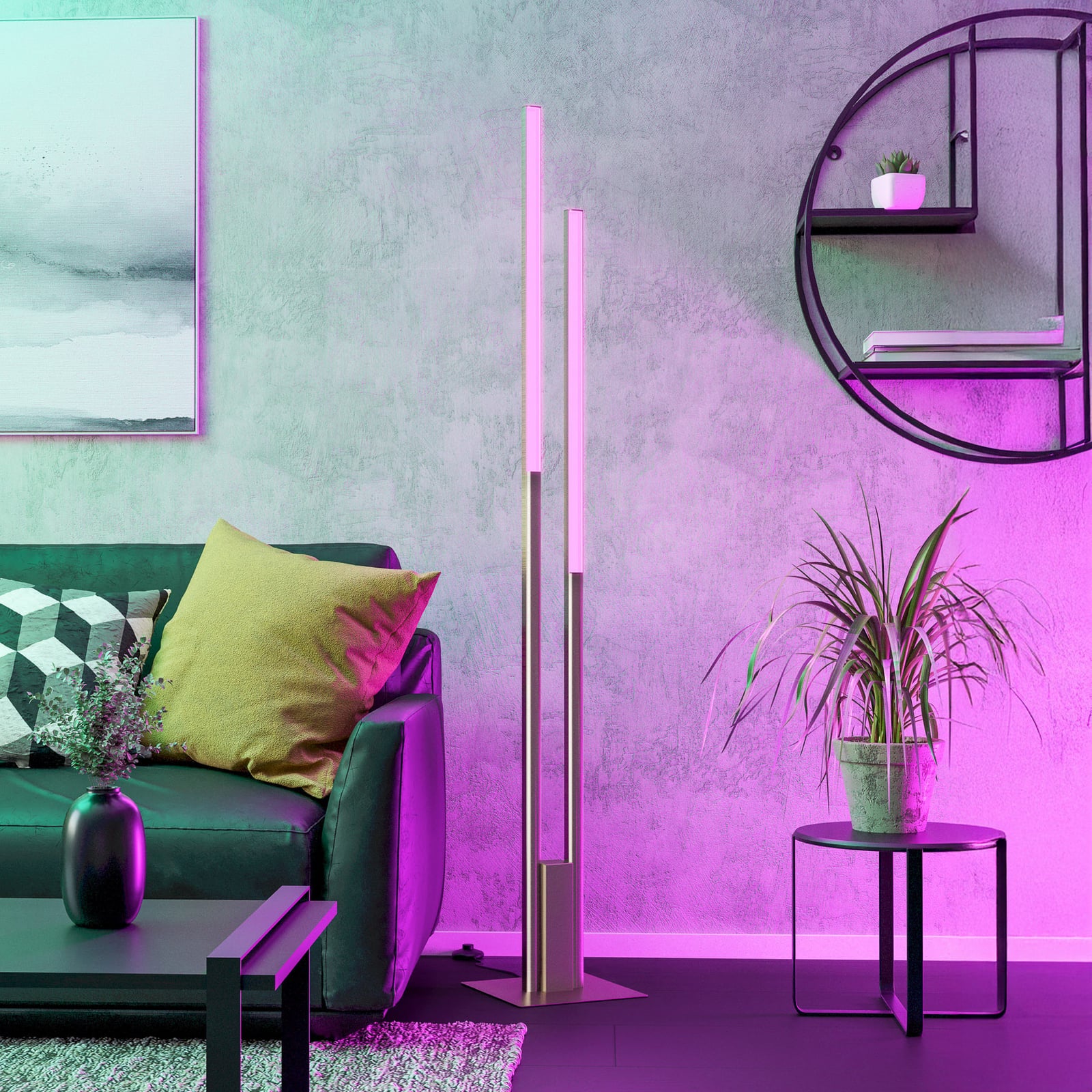 EGLO connect Stehleuchte Fraioli-Z LED dimmbar Lampe Lichtfarbe warmweiß - 9008606223558