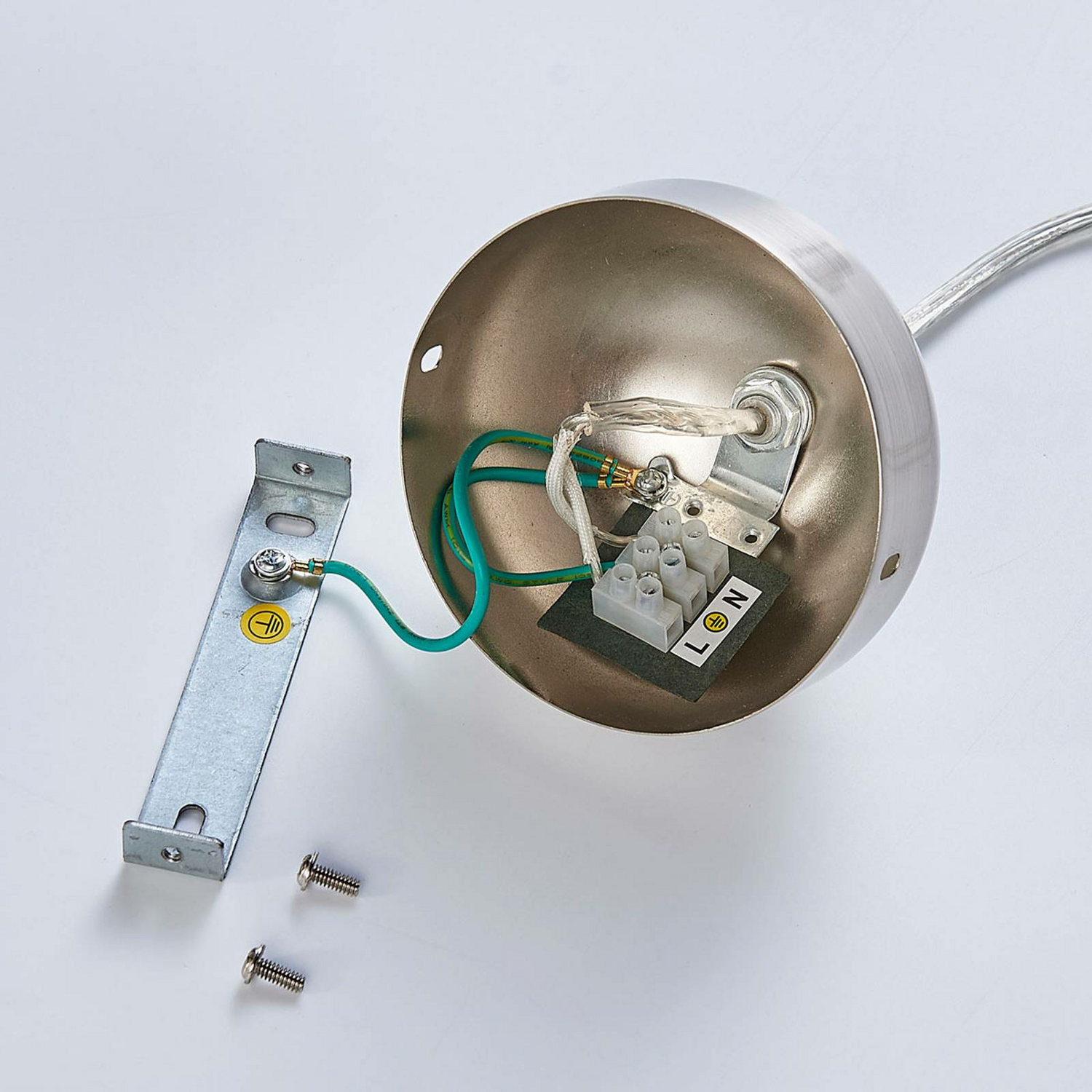 B-Ware Lindby Hängeleuchte Pendelleuchte Valeria Glas Leuchte Lampe E27 Esszimmer Led