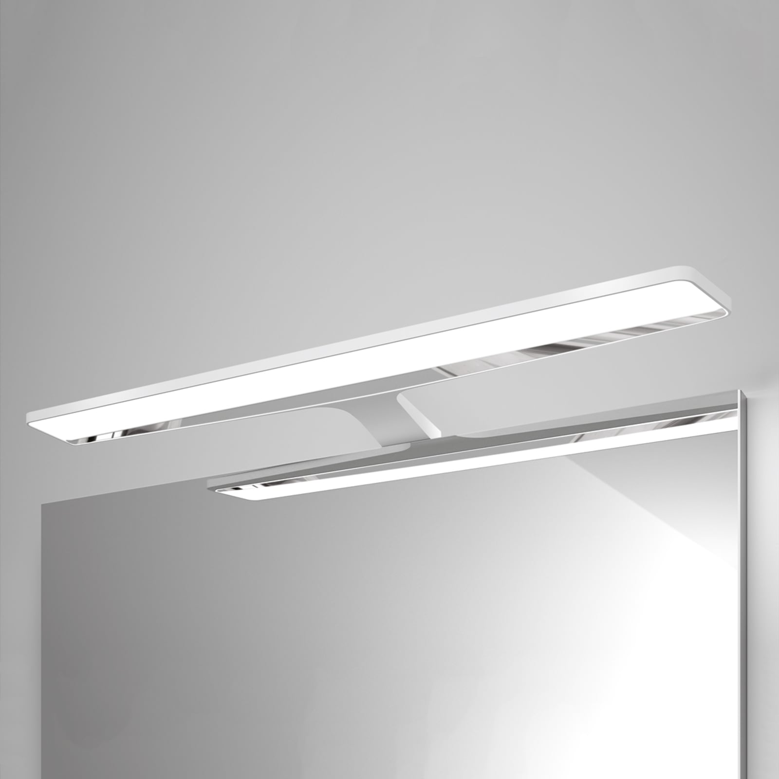 Ebir LED Spiegelleuchte Nayra tageslichtweiß 113° 0,9cm Leuchte Lampe Badlampe - 8435324901634