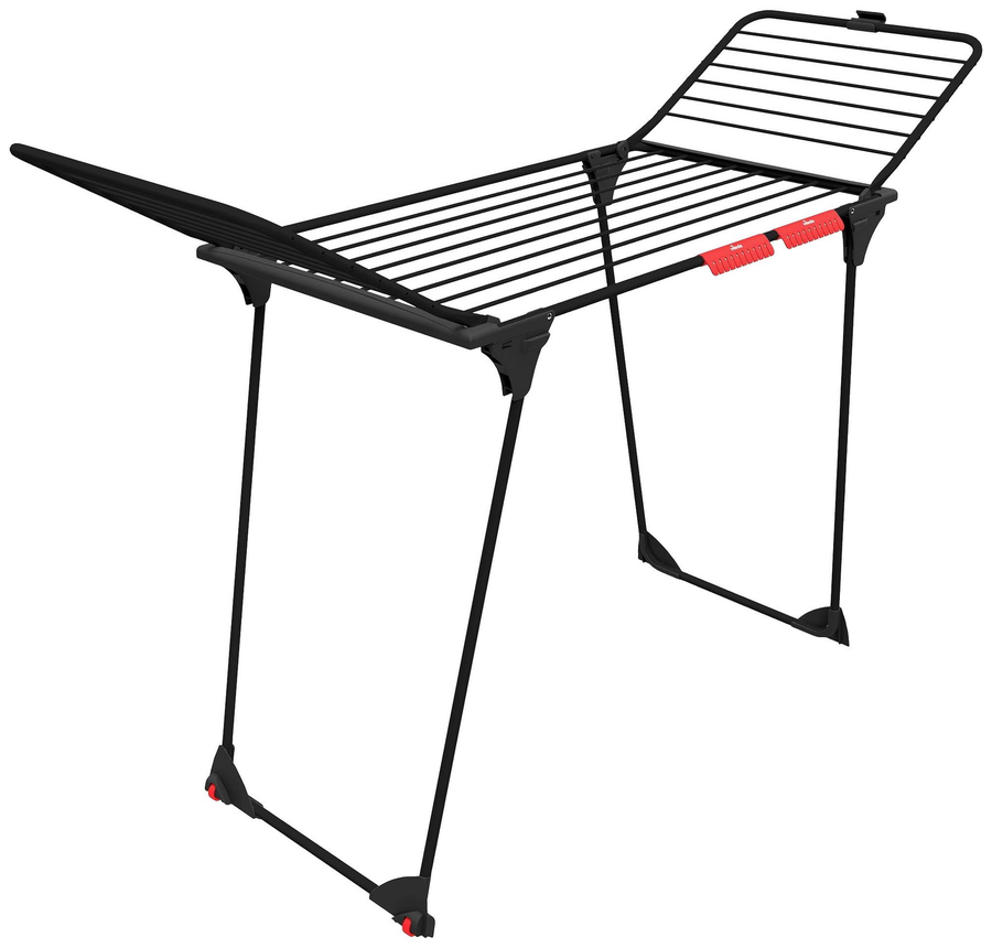 Vileda Wäscheständer King Ultimate Kleiderständer Trockenfläche 20m Schwarz B-Ware - 3066108