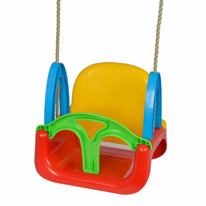 Simba Babyschaukel 3 In 1 Schaukel Kinderschaukel Rückenlehne Kunststoff Bunt B-Ware