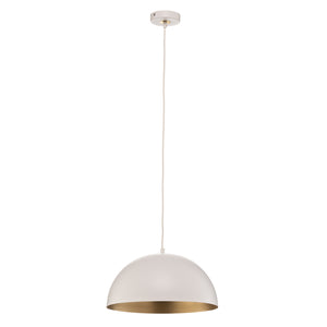 B-Ware Hängelampe Beta LED Hängeleuchte Pendellampe dimmbar gold weiß Metall 17cm