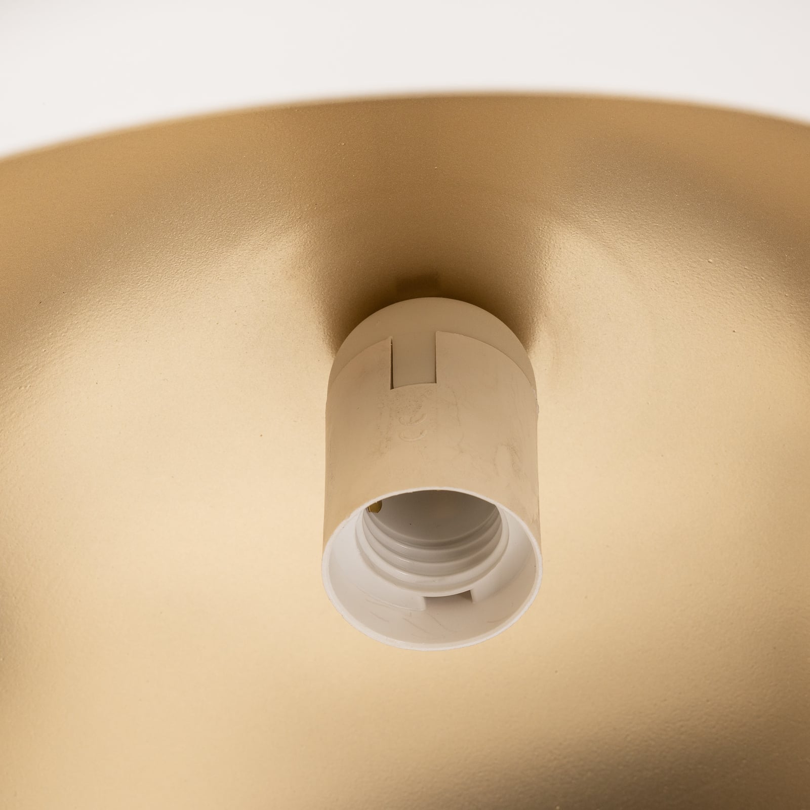 Hängelampe Beta LED Hängeleuchte Pendellampe dimmbar gold weiß Metall 17cm - 5902693778974